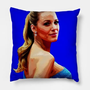 blake lively Pillow