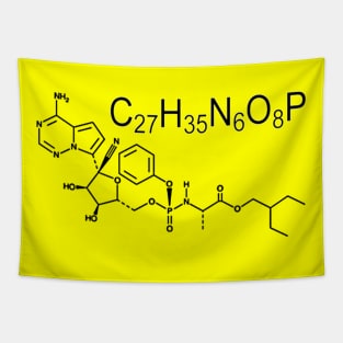 Remdesivir Chemical Formula and Structure Tapestry