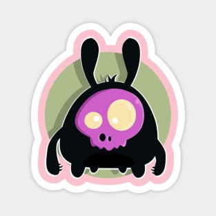 Skull Bunny Magnet