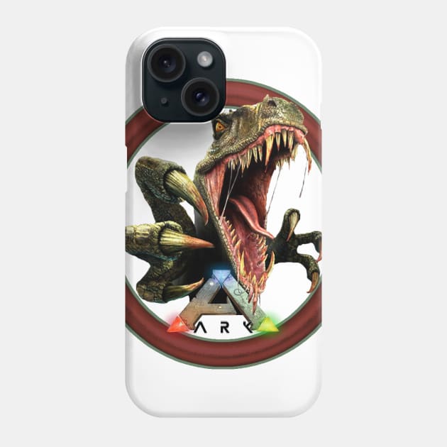 Ark survival Evolved Dino Attack Phone Case by chrisioa