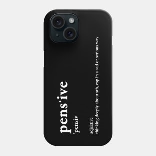 Pensive Phone Case