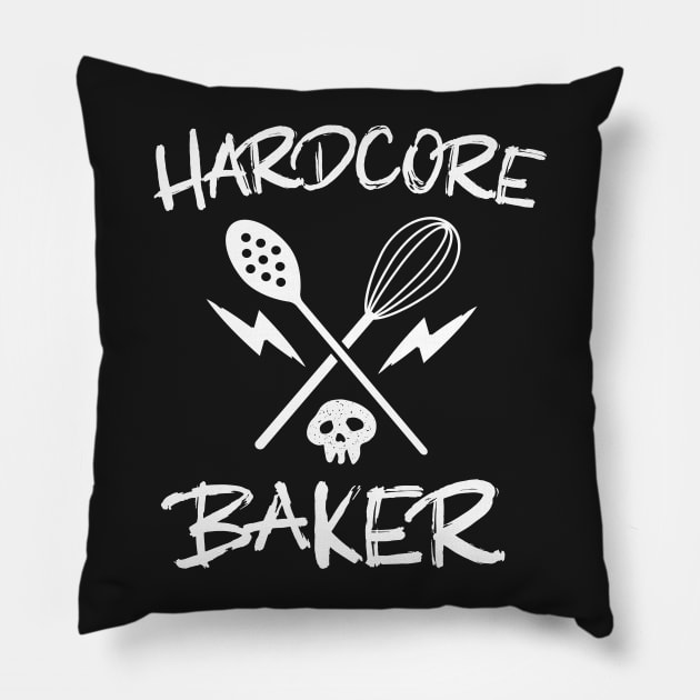 Hardcore Baker Pillow by Eugenex