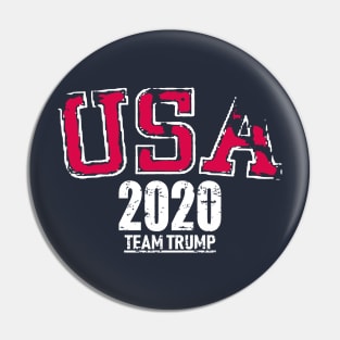 USA 2020 Team Trump Pin