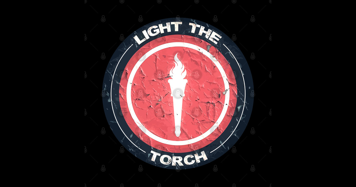 Light The Torch Light The Torch Band Sticker TeePublic