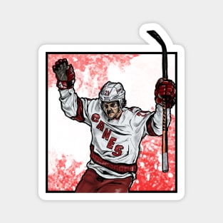 Aho in white B Magnet