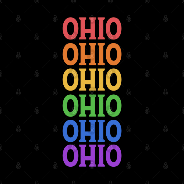 OHIO UNITED STATE by OlkiaArt