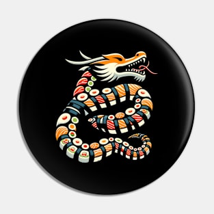 Sushi Dragon Roll Kawaii Japanese Food Anime ga Pin