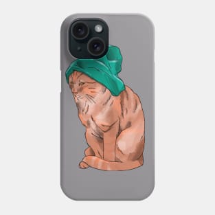 Cat with Beanie Phone Case