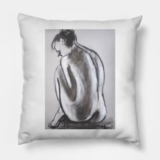 Posture 3 - Female Nude Pillow