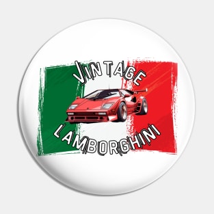 Vintage Lamborghini t-shirt, Unisex t-shirt, Car Lovers, Vintage Italian, classic cars, performance cars, car lovers, classic design, gifts Pin