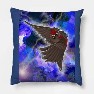 Brave The Eye Of The Storm Pillow