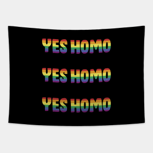 Yes Homo Tapestry