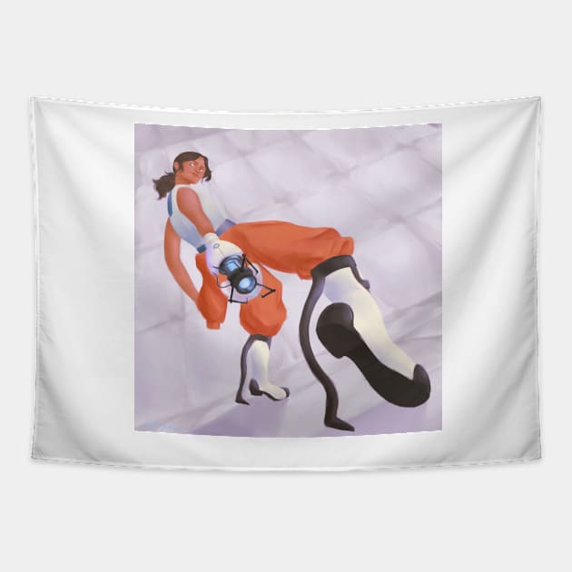 Chell Tapestry by SeaBees