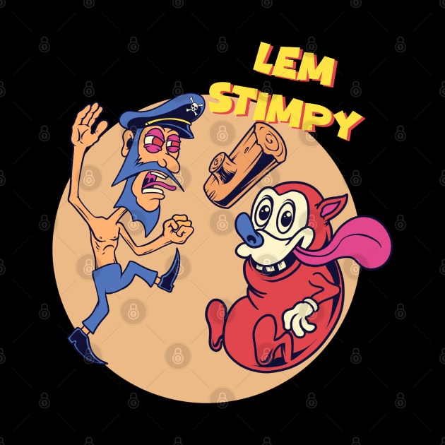 Lem & Stimpy by nazumouse