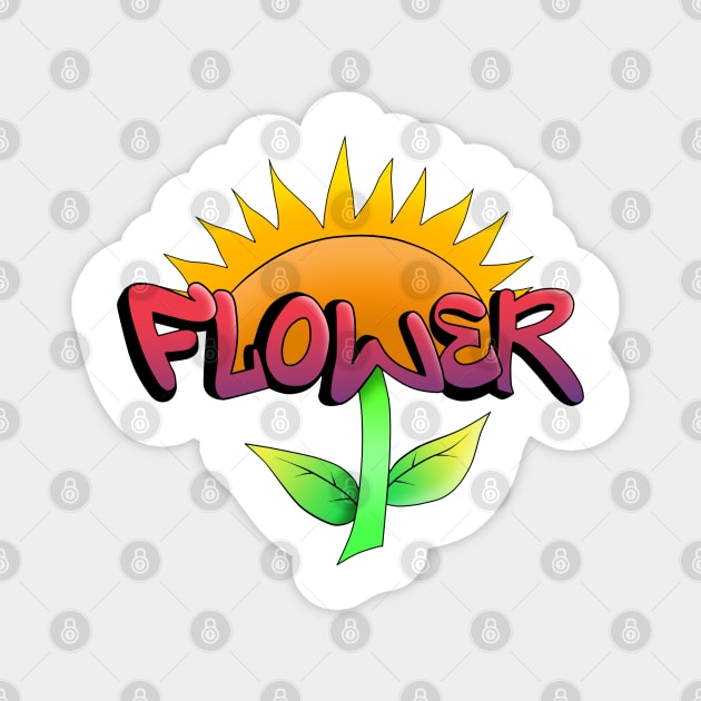 Flower Magnet by Acid Prints