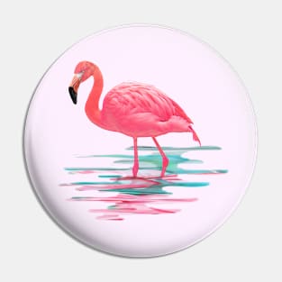 Pink Flamingo Pin