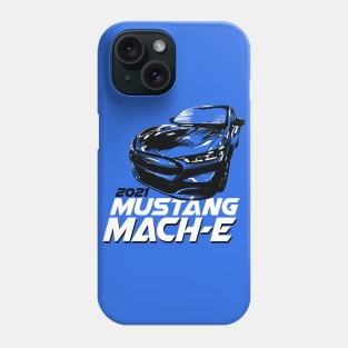 2021 Mustang Mach-e Retro Car Phone Case