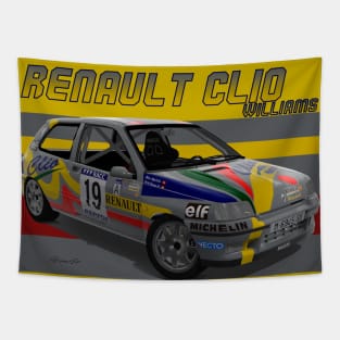 Renault Clio Williams Tapestry