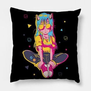 Oni Bulma Pillow