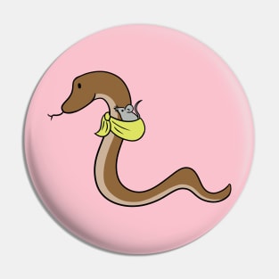 Snake and mouse outing Pin