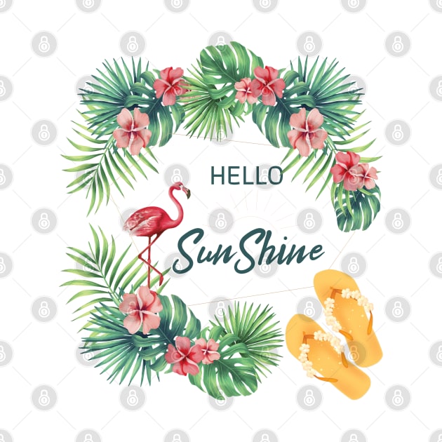 Hello Sunshine T Shirt Women Letters Print Shirt Cute Graphic Shirts Summer Casual Short Sleeve Tees Shirts Tops by Meryarts