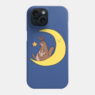 Crescent Moon Kangaroo Phone Case