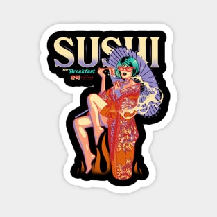 Sushi Geisha Magnet