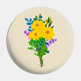 Bouquet Pin