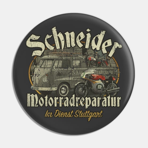 Schneider Motorradreparatur 1959 Pin by JCD666