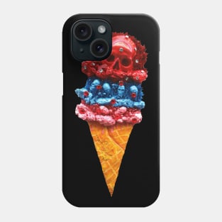 Skull Ice Cream Phone Case