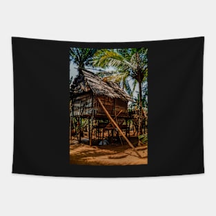 Village House Tapestry