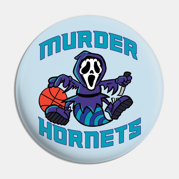 Murder Hornets Pin by Mike Hampton Art