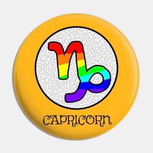 ZODIAC PRIDE CAPRICORN Pin