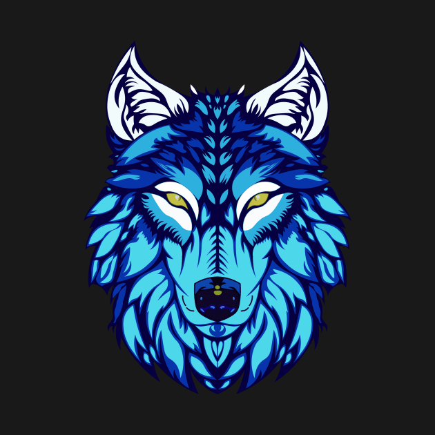 blue wolf by EmarDesign