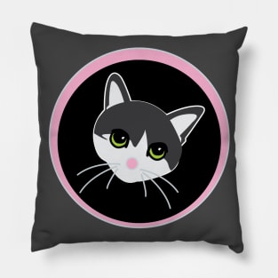 Calli Kitten - Pink Pillow