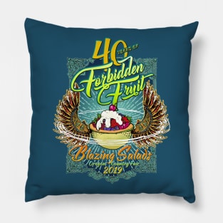 Blazing Salads 40th Year Pillow