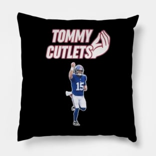 Tommy Cutlets NY Giants tee Pillow