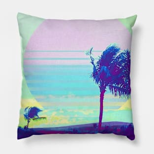 Vaporwave 3k Pillow