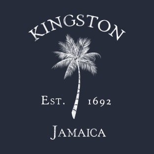 Kingston Jamaica Vintage Palm T-Shirt