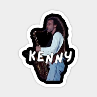 Kenny G quotes art 90s style retro vintage 70s Magnet