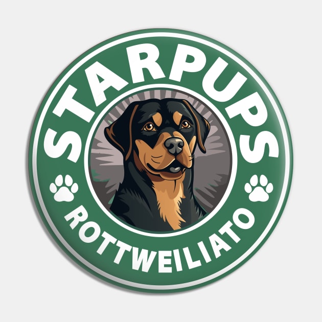 Starpups Rottweiliato Pin by DreaminBetterDayz