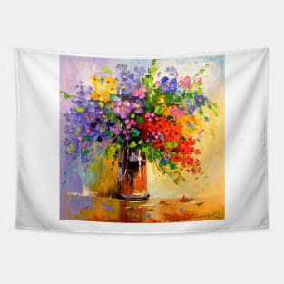 Bouquet of wild flowers Tapestry