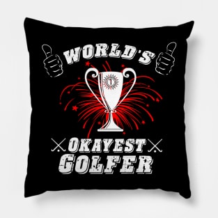 Golfer Pillow