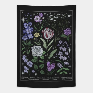 The Flowers Of Twilight Tapestry