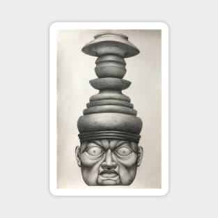 Ancient sculpture Magnet