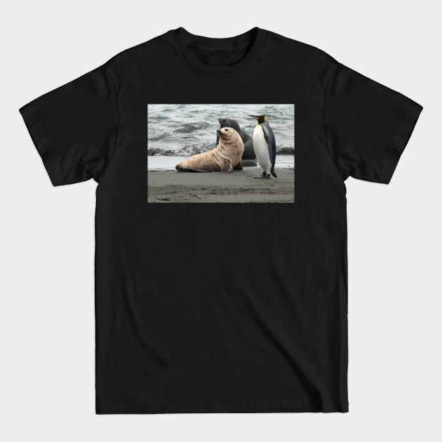 Discover Animals of the Antarctic - Antarctica - T-Shirt