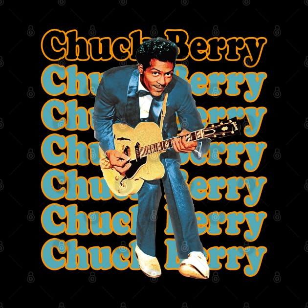 Berry's Guitar Heroics on a Cool Shirt by MilanVerheij Bike