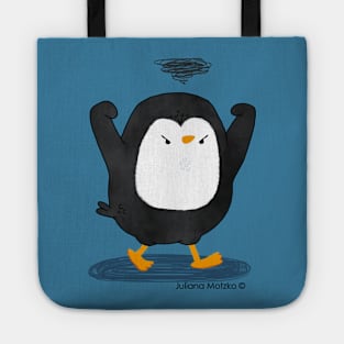 Grumpy Penguin 3 Tote