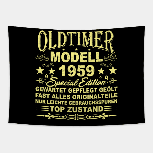 OLDTIMER MODELL BAUJAHR 1959 Tapestry by SinBle