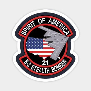 B-2 Stealth Bomber - America Magnet